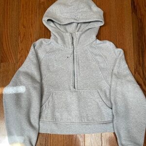 Lululemon Heathered Core Ultra Light Grey Scuba XS/S